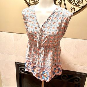 Suzy Shier Boho Top SZ XS